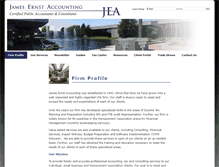 Tablet Screenshot of ernst-cpa.com